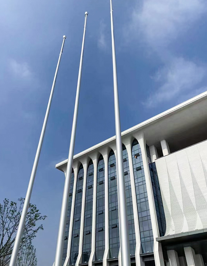 Aluminum haluang metal pahalang electric award flagpole Aluminum haluang metal pahalang electric award flagpole
