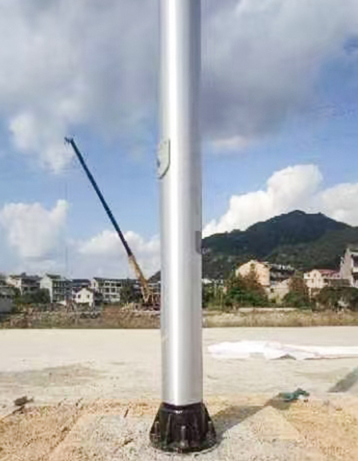 Aluminum haluang metal pahalang electric award flagpole Aluminum haluang metal pahalang electric award flagpole