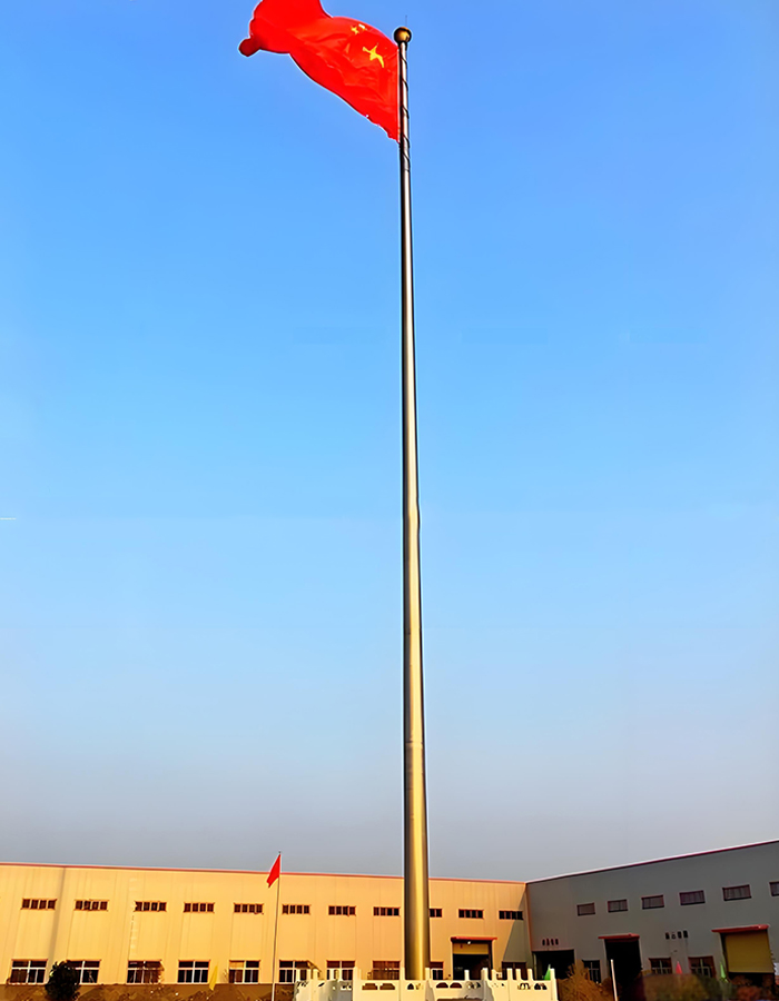 Titanium corrosion-resistant hand-cranked conical liftpole Titanium corrosion-resistant hand-cranked conical liftpole
